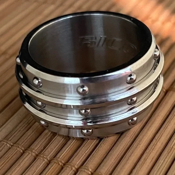 316L Stainless Steel Spinning Ring New With Tags